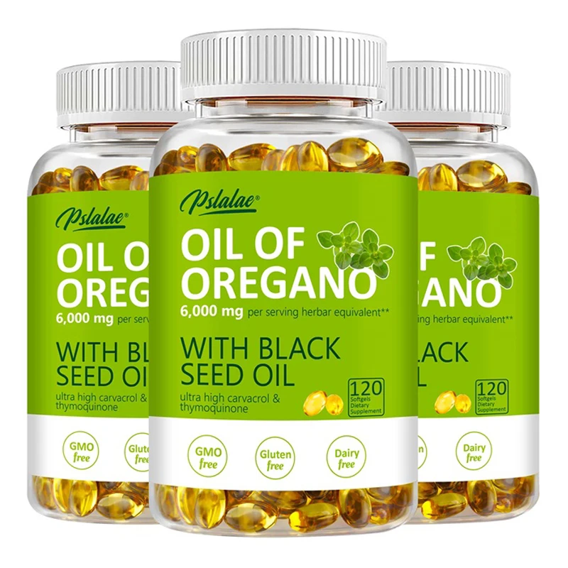 Oregano Oil - Immune and Antioxidant Support Supplement To Help Sustain Overall Well-Being, Healthy Intestinal Flora - Image 2