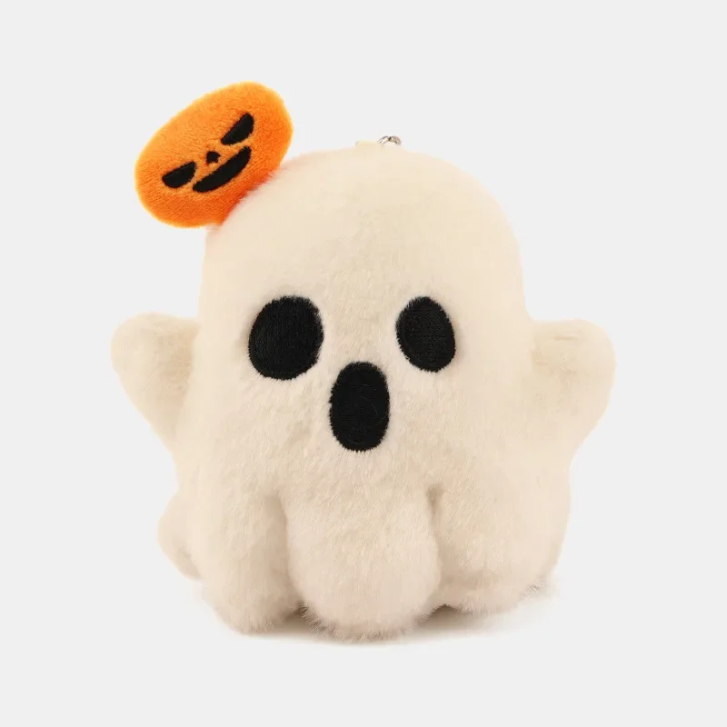 Halloween Ghost Pumpkin Doll Keychain Small Doll Pendant Children's Plush Bag Pendant Cute Cartoon Gift Creative
