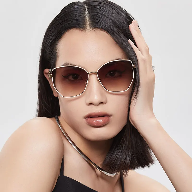 Glasses Polarized Luxury Woman Sunglasses Anti reflective Vintage