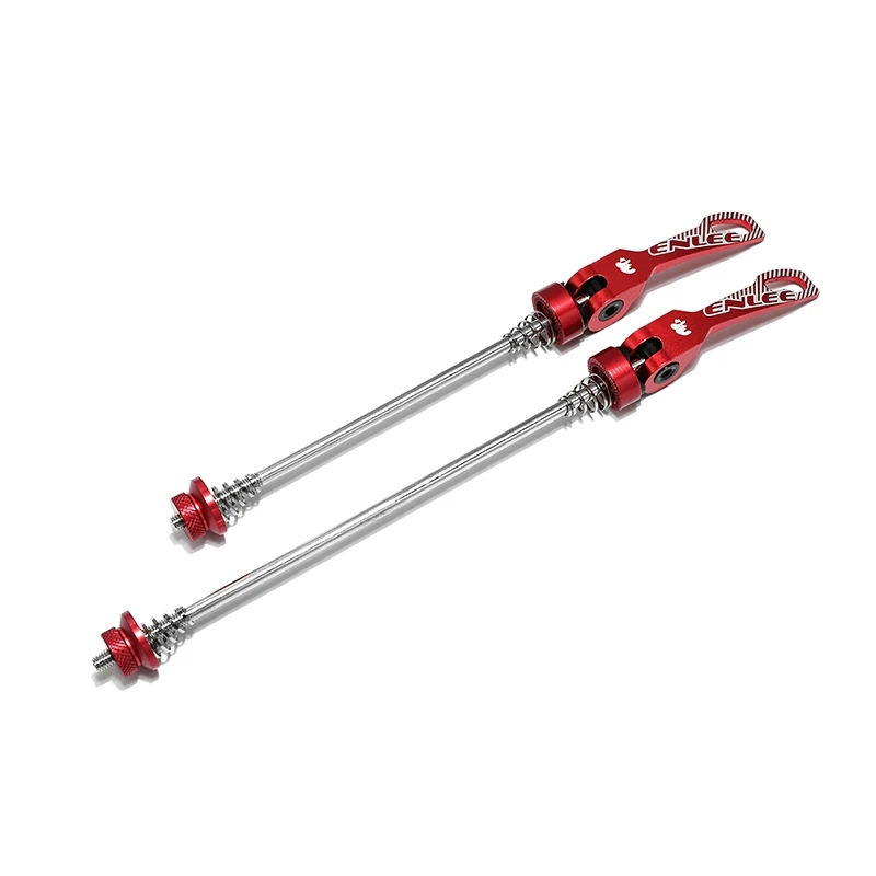 Bicycle Skewers ENLEE Hub Quick Release Lever MTB Road Aluminium Alloy Front 100mm Rear 135mm For Mountain Bike Folding