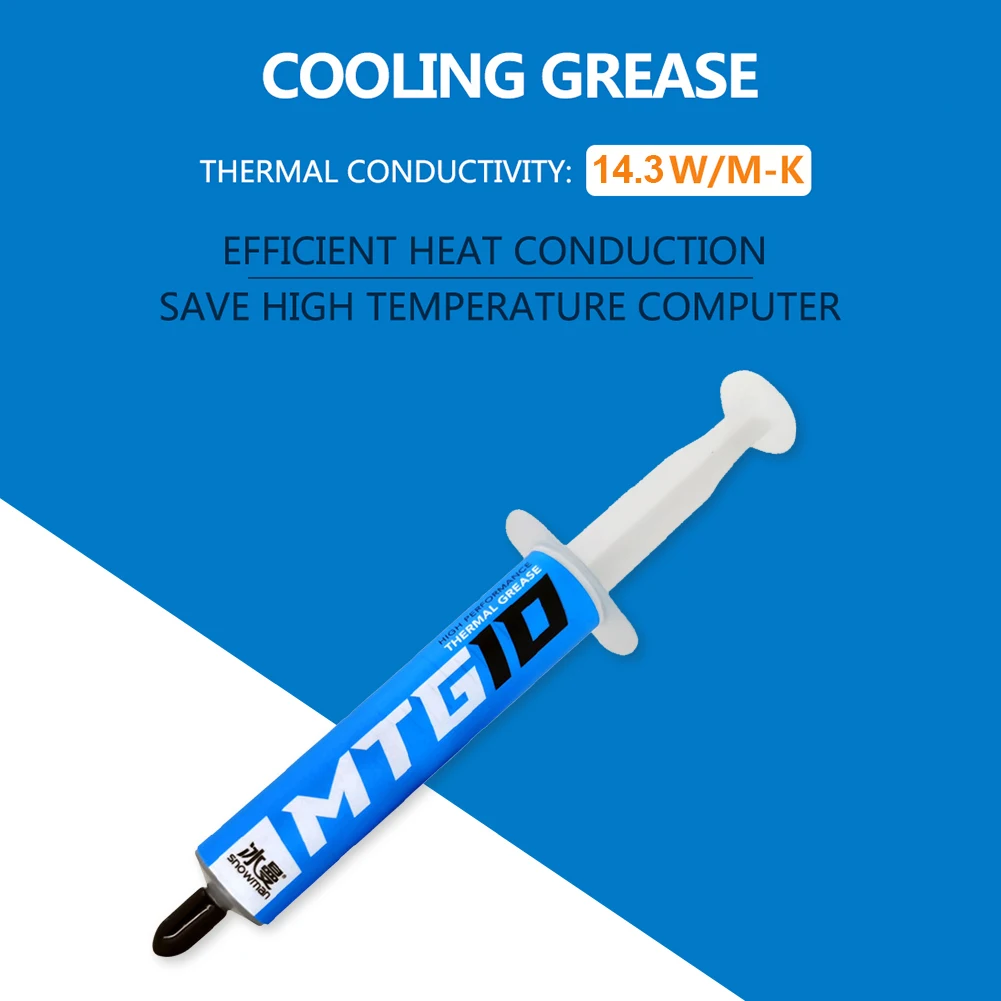 5/10g Thermal Compound Conductive Grease Silicone Paste Heat Sink Processor CPU GPU Cooler Cooling Fan Plaster