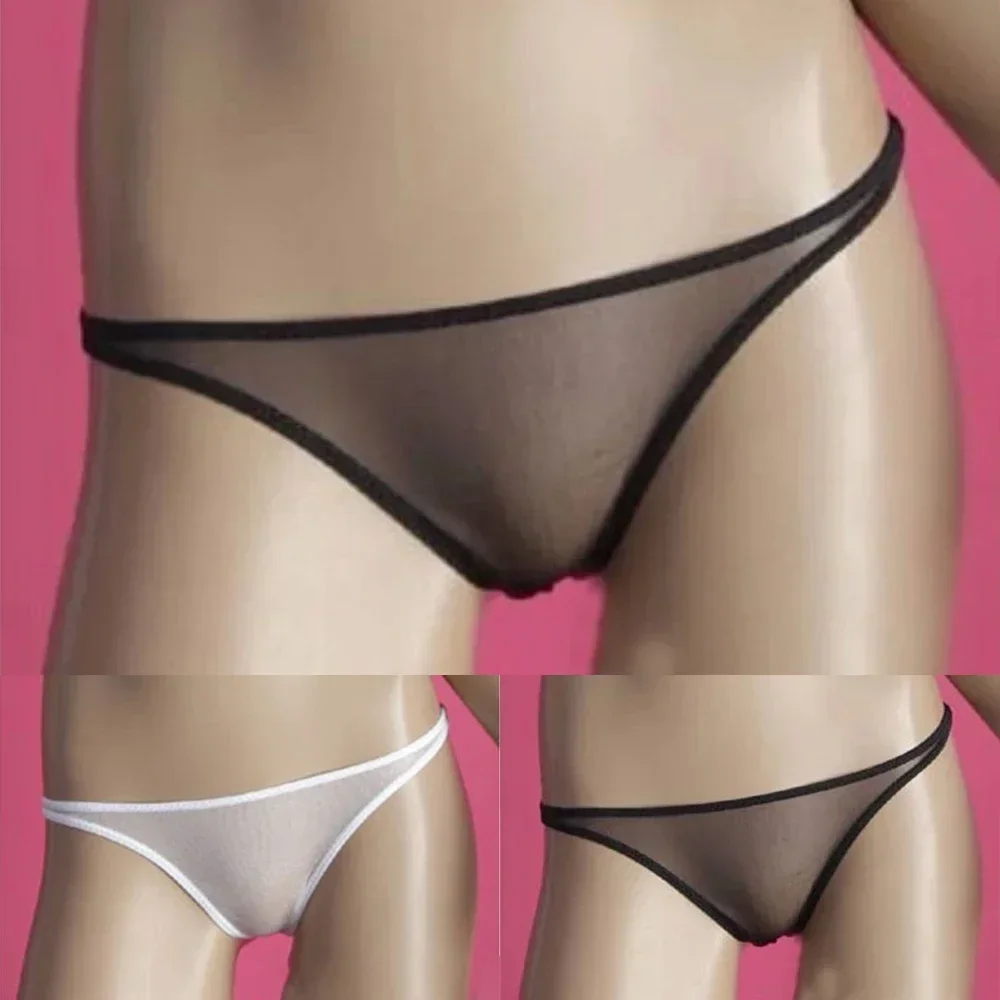 Ladies Sexy Mesh Low Rise Breathable See Through Underpants Shorts Ultra Thin Transparent Briefs Thong Underwear Panties women panties female underwear seamless panties cotton panties lace panties womens underwear brazilian underwear