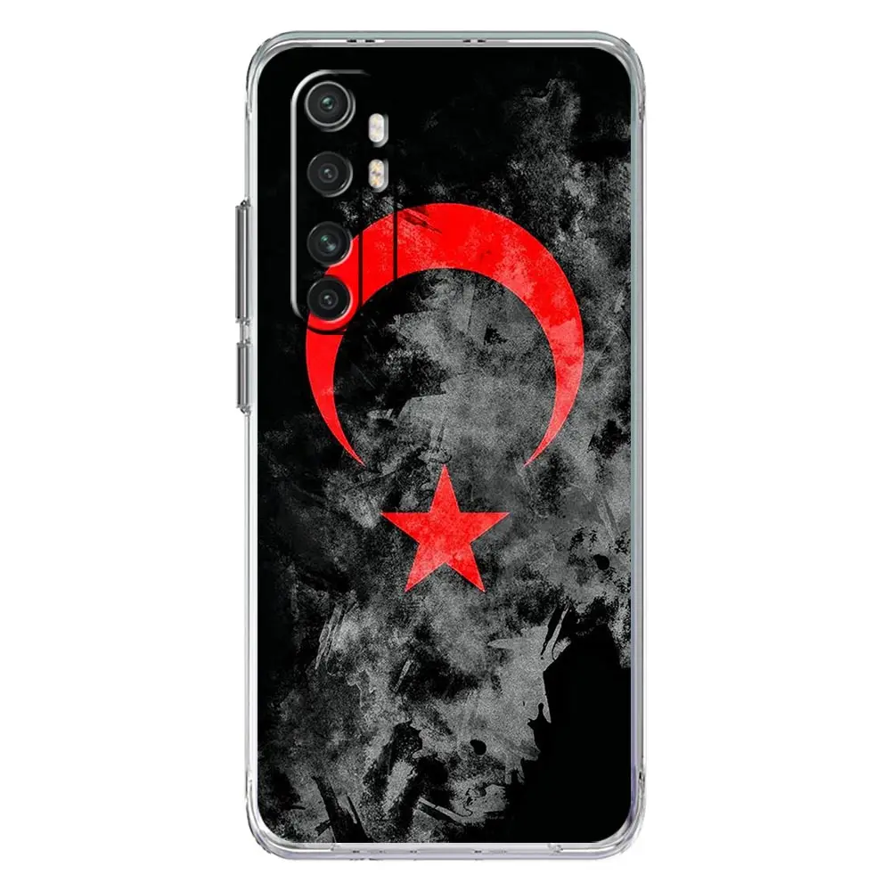Turkish Flag Soft Clear Phone Case