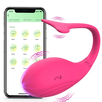 9 Speed APP Controlled Vaginal Vibrators G Spot Dildo Vibrating Egg Massager Wearable Stimulator Adult Sex Toys for Women Couple