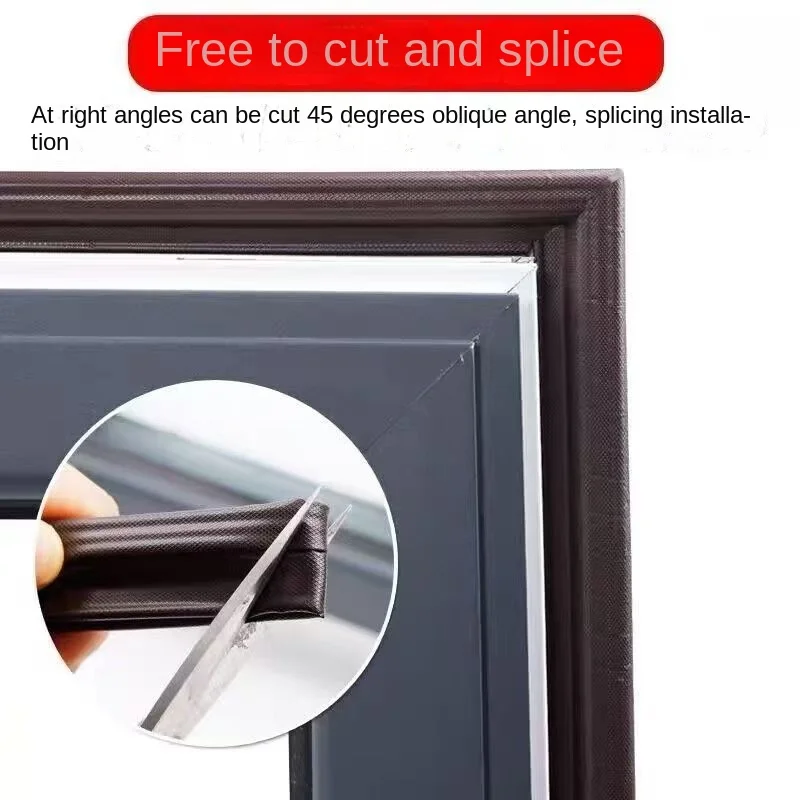Self-Adhesive Foam Sealing Strips for Doors - Windbreak and Soundproof Gap Filler Tape