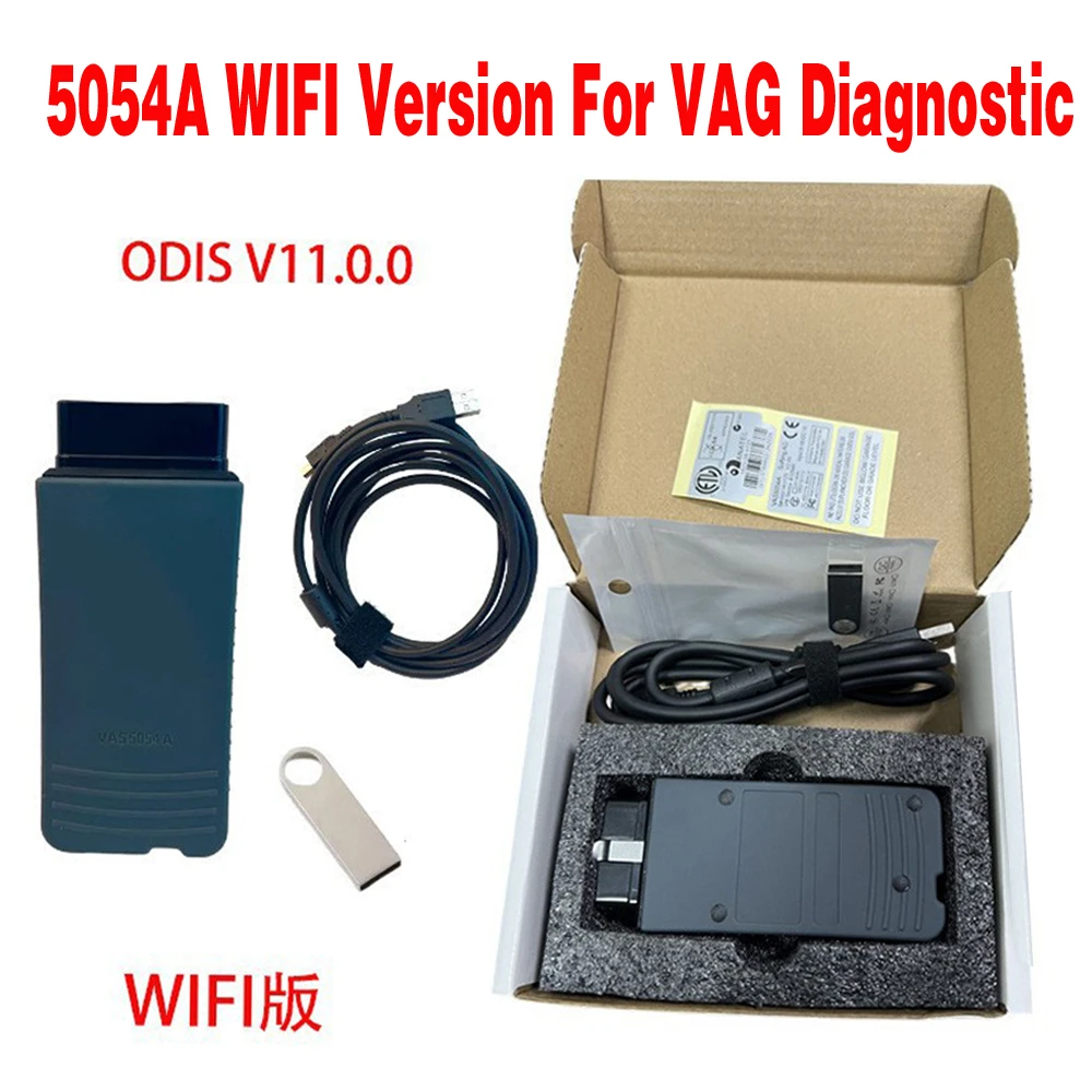 

5054A WiFi USB Version Factory Wholesale Support Latest Version OD V23 Free Engineering-E V14.1 5054 Full Support V-Au-di Sk-da