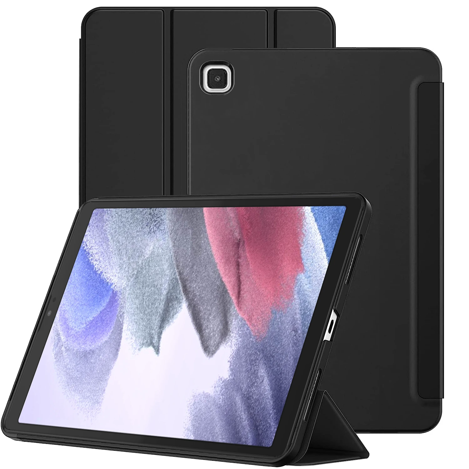 Tri-Fold Magnetic Stand PU Leather Protective Tablet Cover