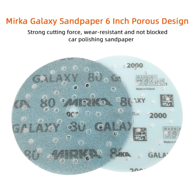 Disques de ponçage Mirka Galaxy 150 mm 