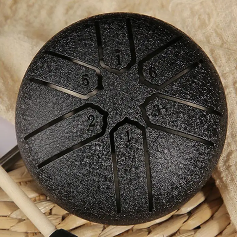 Musical Percussion Instruments Tongue Drum Rain Drum Instrument Garden Rain Drum Garden Kids 3 Inches Steel Tongue Drum Beginners-Friendly For Young Music Lovers