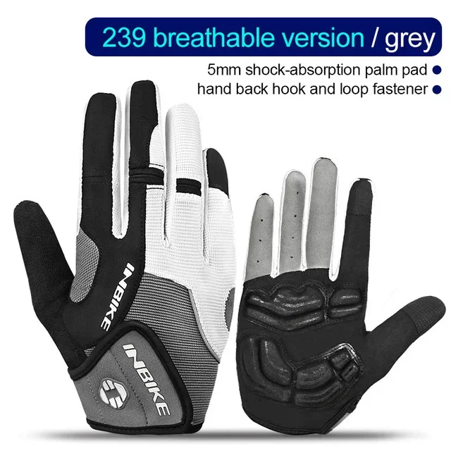Enhanced Cycling Gloves – Full Finger Touchscreen Sports Gloves