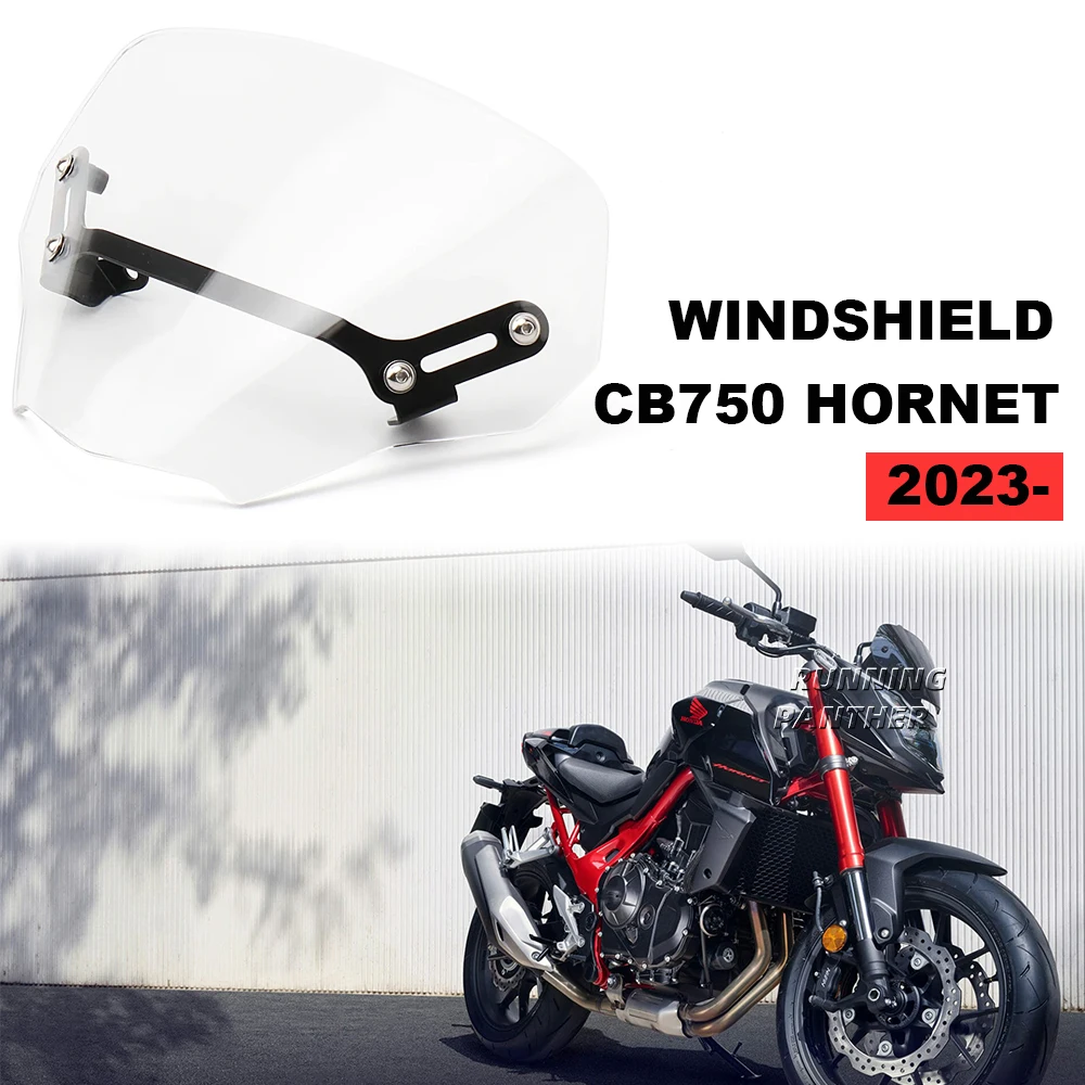 

For Honda CB 750 CB750 Hornet 2023 NEW Motorcycle Front Windscreen Windshield Visor Wind Screen Shield Spoiler Deflector