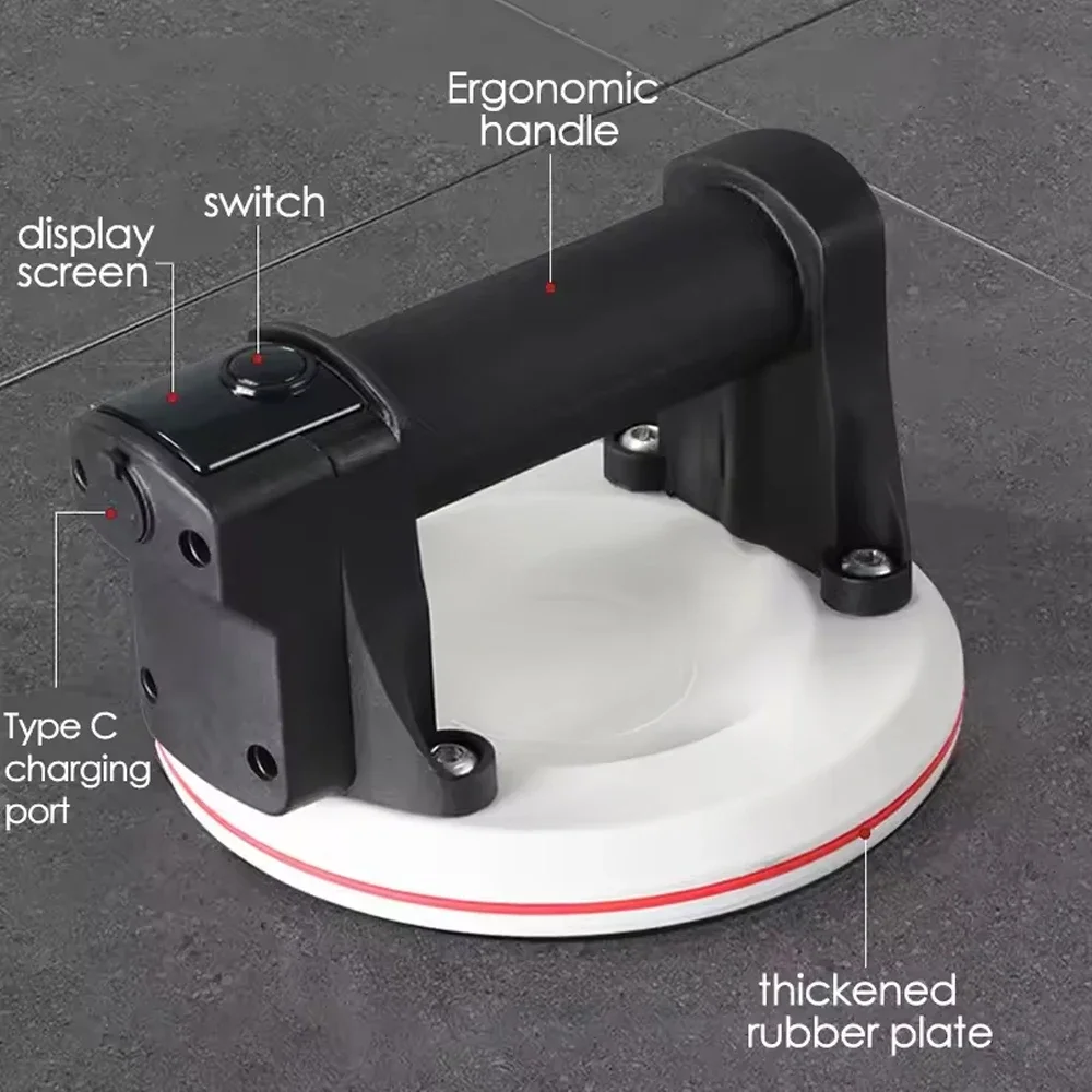 Electric Suction Cup Lifter for Glass Tile 200KG Heavy Duty