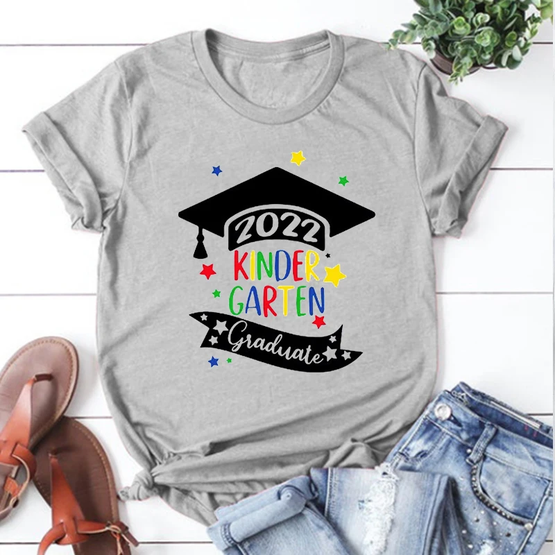 

Kindergarten Grad Shirt Kindergarten 2022 Graduate Tees Teacher Graduation Shirts Graduation 2022 Kindergarten Teacher Tops L