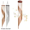 18 Tubes Wind Chimes Metal Wind Bells Nordic Classic Handmade Ornament Garden Patio Outdoor Wall Hanging Home Decor 90x120cm 1