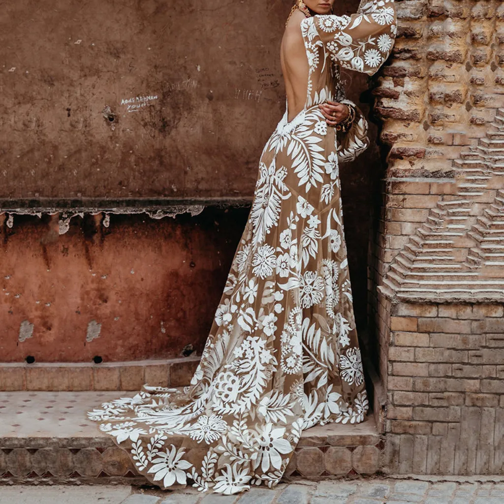mother of the bride boho chic dresses 2021 V Neck Chiffon Lace Elegant Formal Ruched 22W / Blue Bohemian Dress For Debut Debut