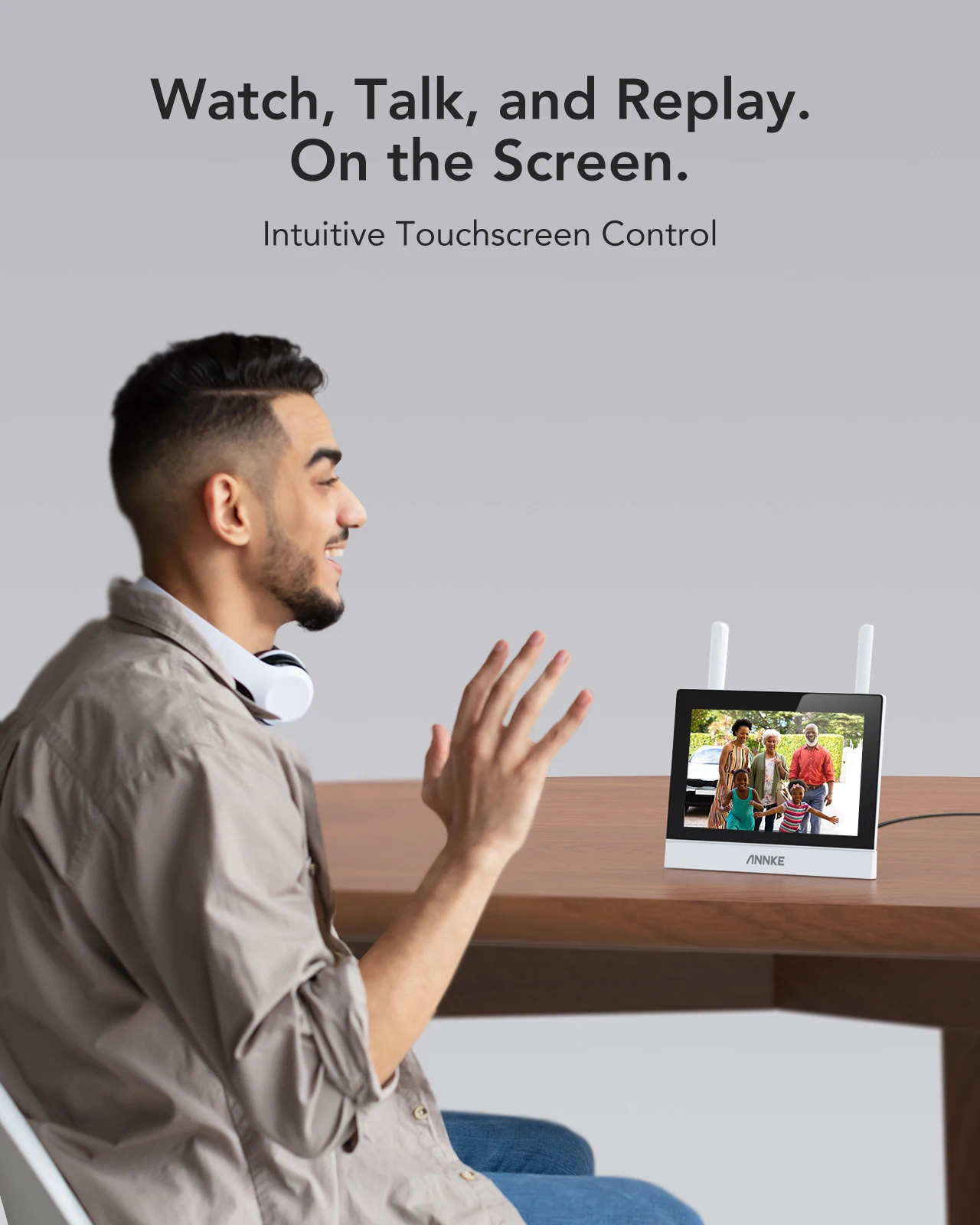 7-inch IPS touch screen monitor