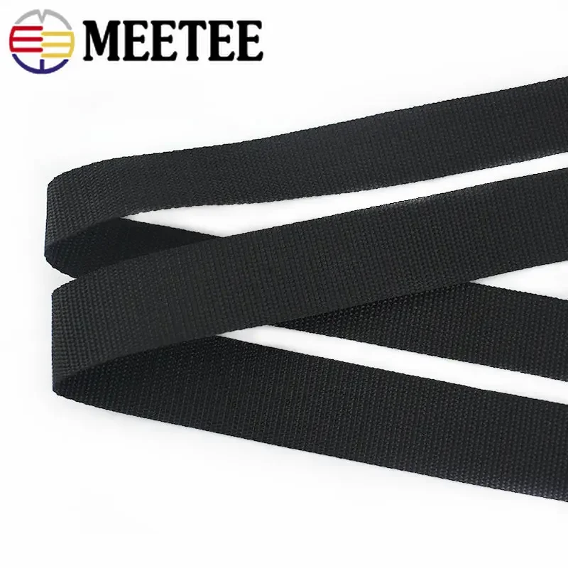 Polyester Webbing Tape Ribbon 10Meters 2-10cm Backpack Strap Bag Dog Collar Safety Belt Sewing Material Accessories webbing ribbon,polyester webbing ribbon