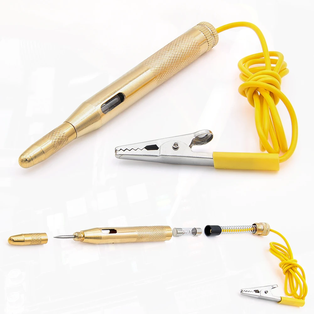 Multivoltage Automotive Circuit Tester with Copper Diagnostic Pen