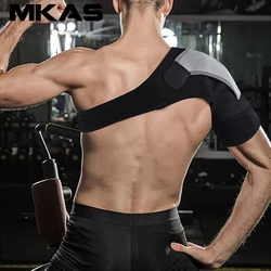 Adjustable Breathable Shoulder Support Brace Strap Sport Gym