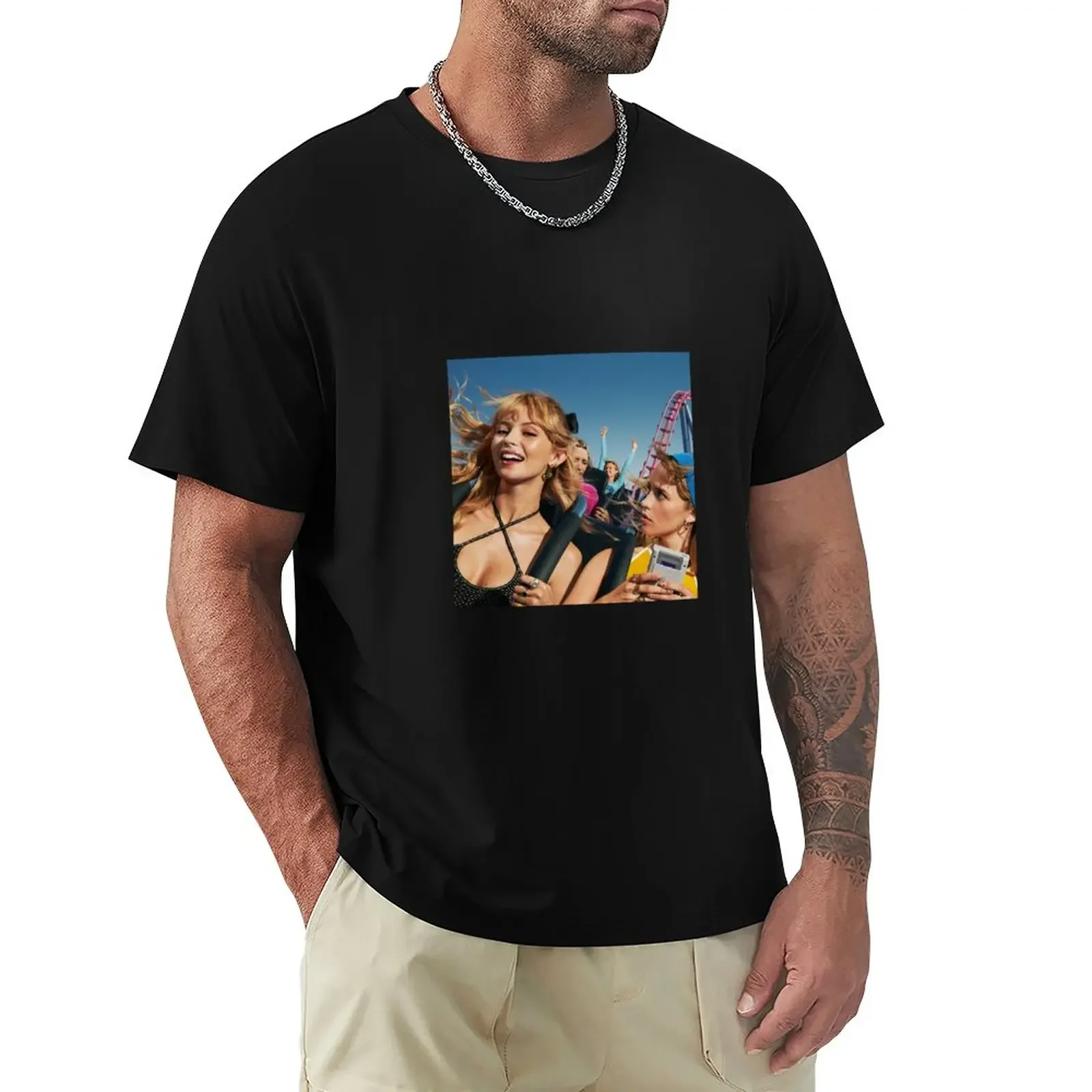 

Angèle Nonante-Cinq Album Art T-Shirt tees anime clothes vintage clothes tshirts for men