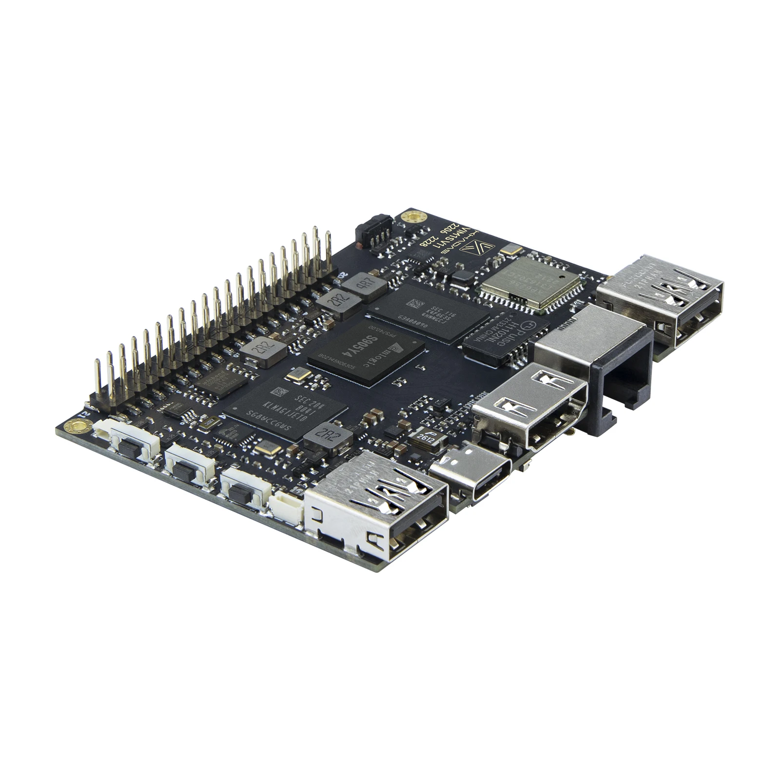 Khadas Vim1s Computador de Placa Única Amlogic S905y4 Suporta 2.4g 5g Wifi Bluetooth 5.0 Cartão 4k tf Sbc 2gb 16gb Multi Vídeo Dec - Imagem 4