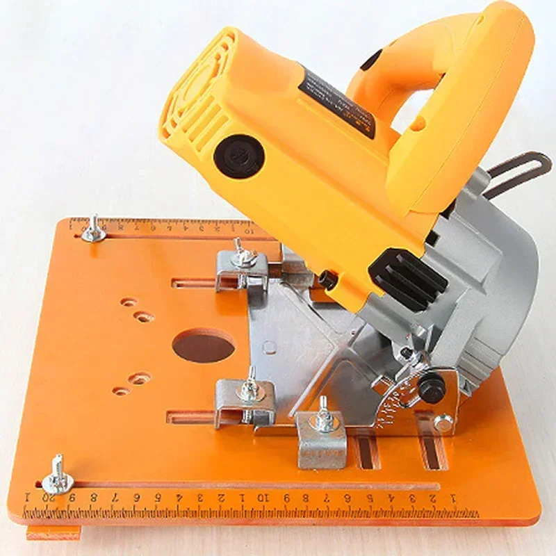 For Electricity Circular Saw Trimmer Machine Edge Guide Positioning Cutting Board Router Milling Flip Board New Woodworking Tool trimmer base balance board woodworking edge cutter for electric trimmer machine power tools accessories