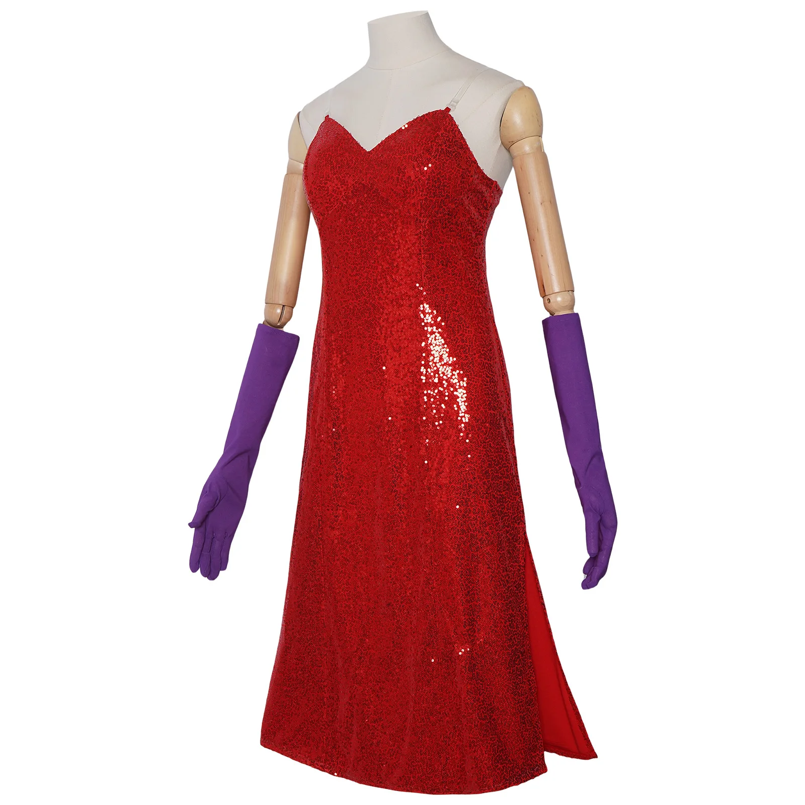 fitted lace wedding dress Plus Size Jessica Rabbit Dress