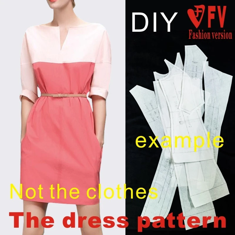 One Piece Drop Shoulder Sleeve Pattern 1 1 Dress Version Paper Design Drawing Casual Clothing Production Drawing Blq 340 Sewing Patterns Aliexpress One Piece Drop Shoulder Sleeve Pattern 1 1 Dress Version Paper Design Drawing Casual Clothing Production Drawing Blq 340 Sewing Patterns Aliexpress