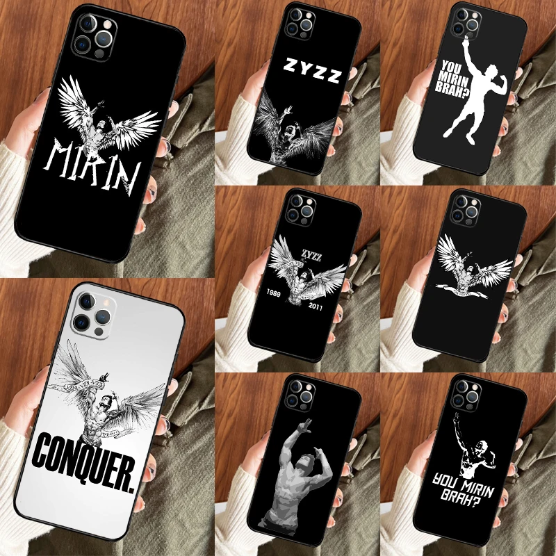 Zyzz Aziz Shavershian чехол для фитнеса Для iPhone 14 12 11 13 15 Pro Max Mini X XS XR SE 2020 2022 7 8 Plus чехол для телефона