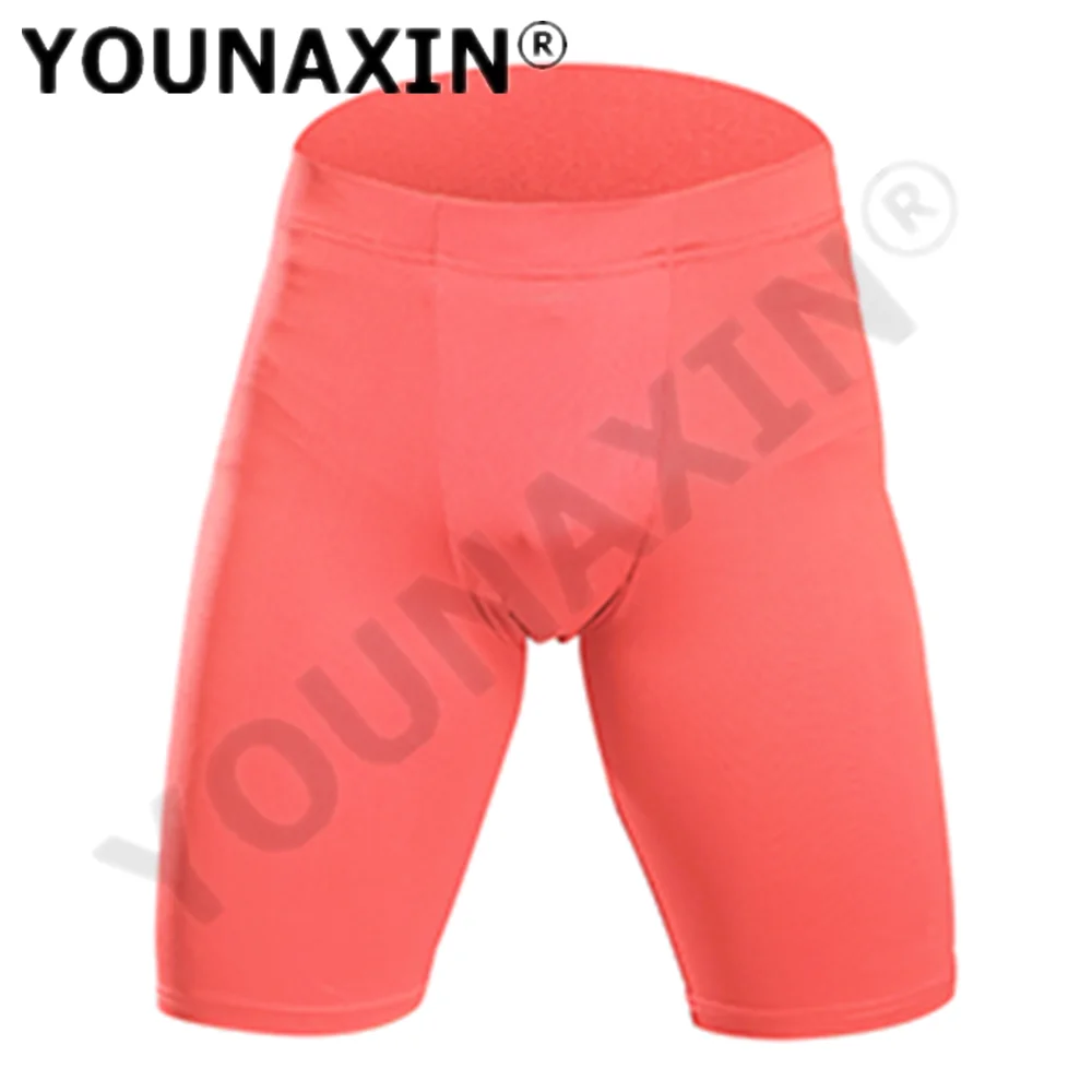 Men's Base Layer Sports Shorts Gym Basketball Pants Football Leggings Fitness Jogger Running Workout Training Quick-Dry