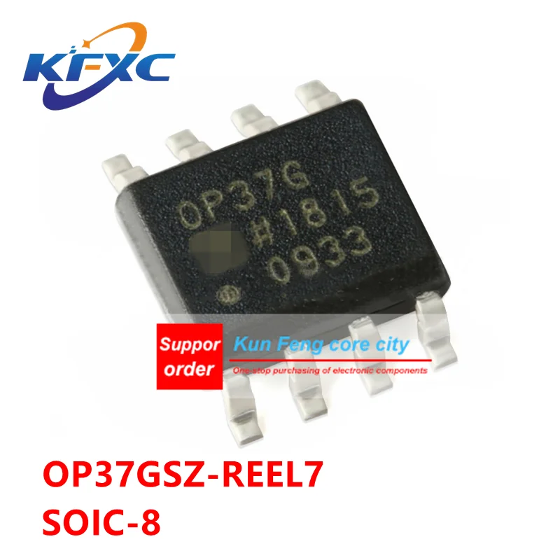 

OP37GSZ SOIC-8 Original and authentic OP37GSZ-REEL7 Low noise precision high speed operational amplifier chip