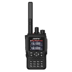 JP8800 Plus Ham Transceiver GPS Bluetooth Program Multiband Air Band Receiver USB Type-C Charge Two Way Radio Communication