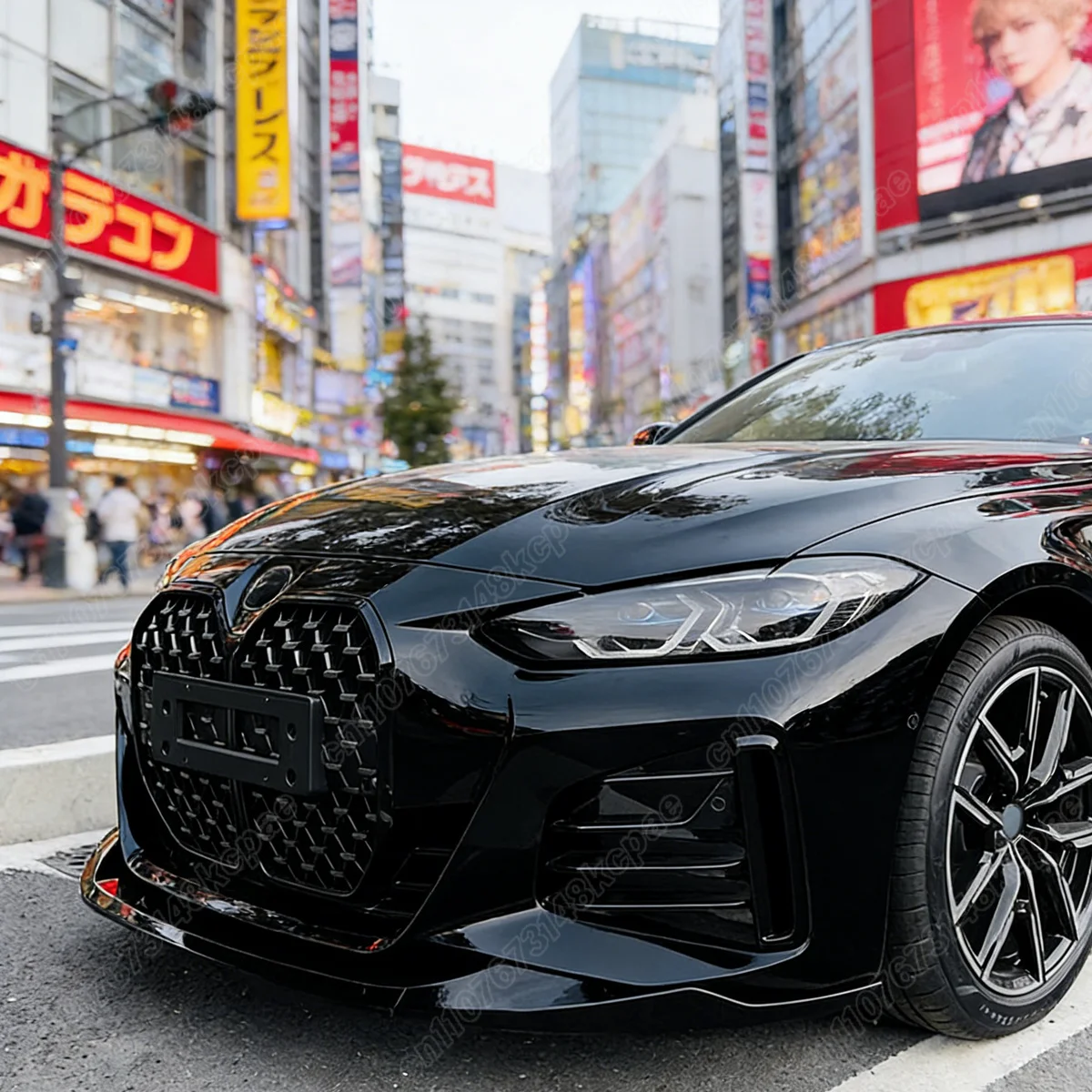 BMW 4 시리즈 G26 M 스포츠 2020 2021 2022 2023 2024 2025 자동차 프론트 범퍼 립 스포츠 레이싱 프론트 턱 스포일러