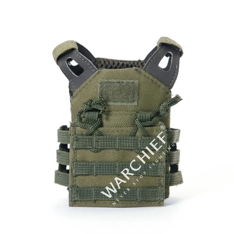 Miniatuur Militaire Tactische Molle Jpc Vest Bier Water Wijnfles Cover Drank Koeler Decoratie Jacht Mini Speelgoed Beer Kleding