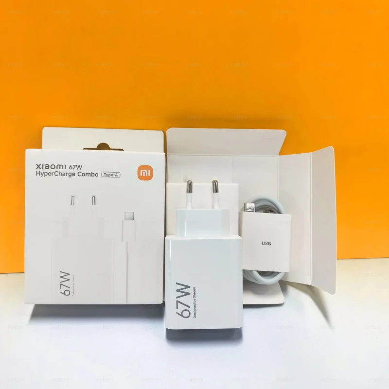 รูปสินค้า อะแดปเตอร์ชาร์จเร็ว 67W สำหรับมือถือ Xiaomi