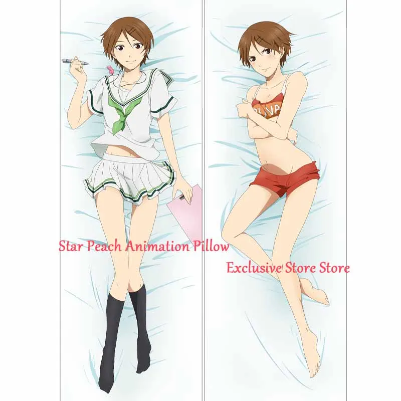 

Дакимакура аниме большая Длинная нога Униформа Takanashi Hoshino 2-сторонняя наволочка с принтом обнимающая подушка для тела