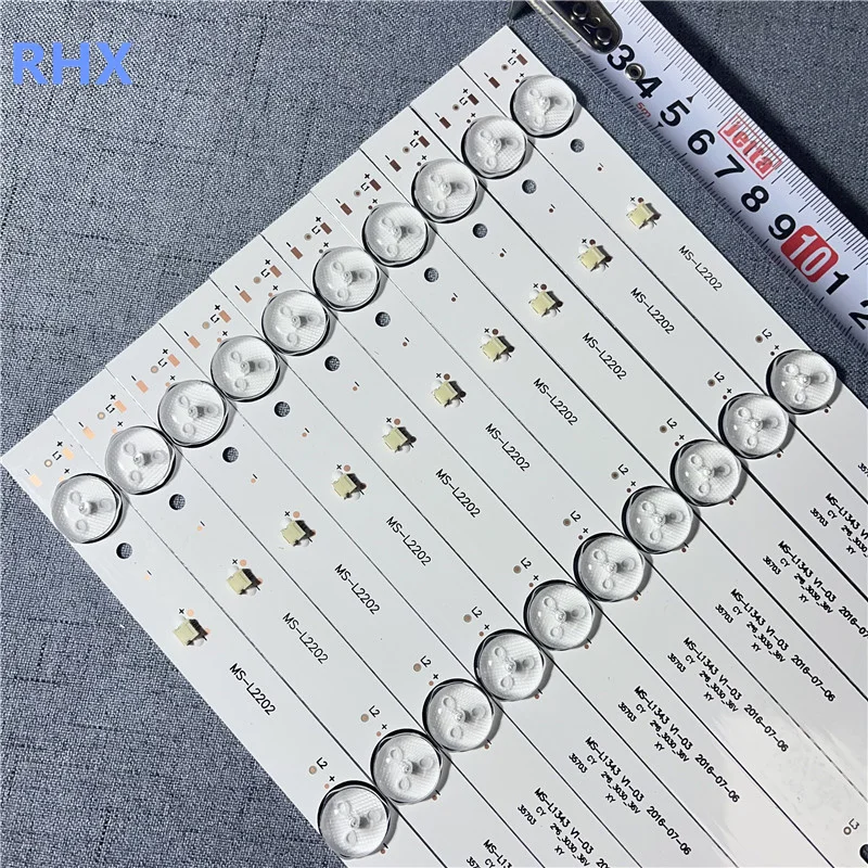 6LED LED backlight strip for 32 inch JL.D32061330-081AS-M E348124 MS-L1343 L2202 L1074 V2 2-6-3030-300MA-36V
