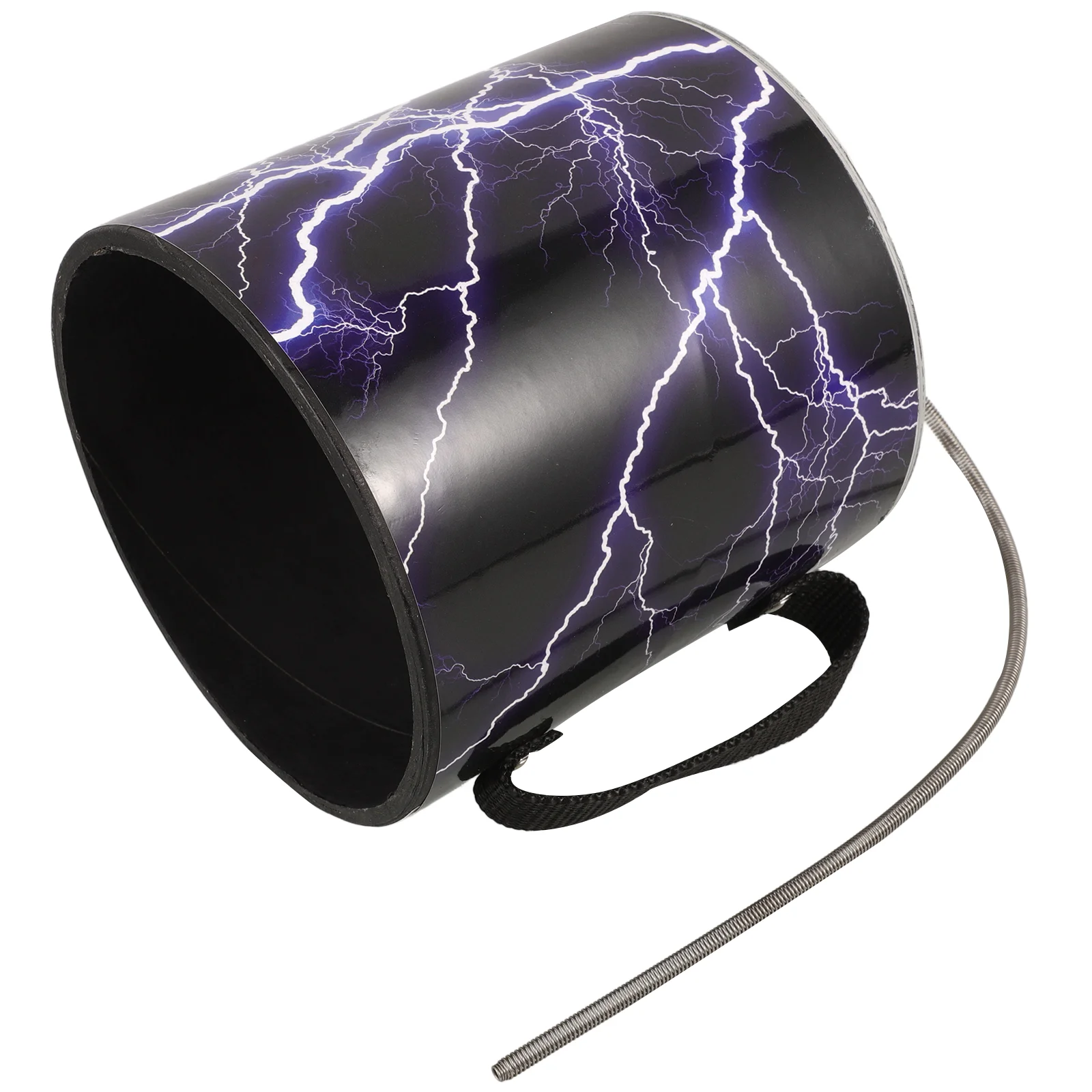 Sounding Horn Thunder Drum Child Stormy Tube Percussion Metal Instrument Music Performance Prop