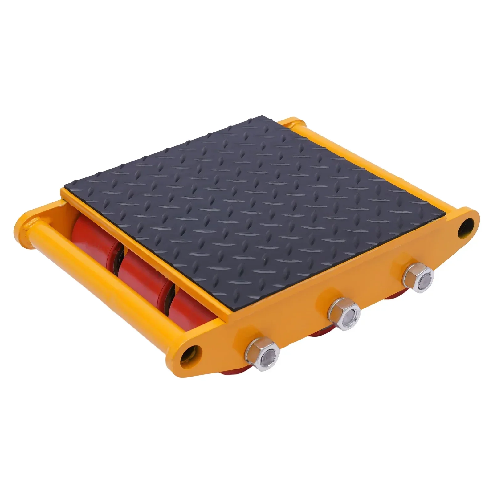 Industrial Machinery Mover 33.000lbs Heavy Duty Machine Dolly Skate, Machinery Moving Skate W | 9 Pu-Rollen und 360 ° Rotation 15T – Detail 10