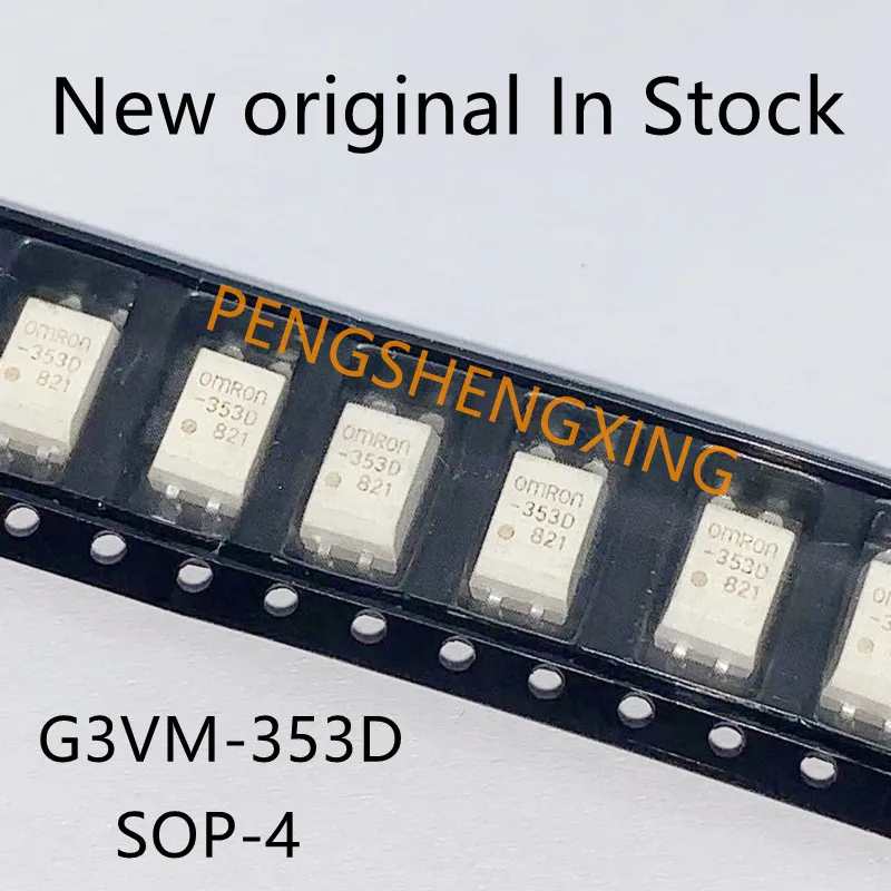 

Фотоэлектрический чип связи 10 шт./лот G3VM-353D -353D SOP-4