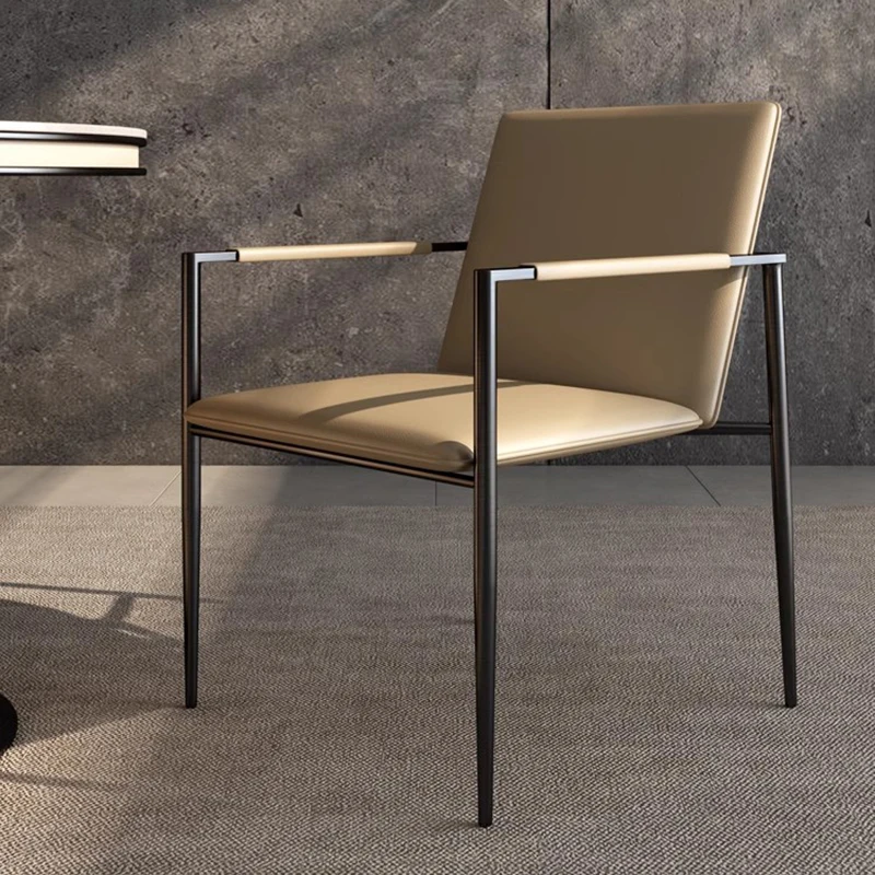 

Nordic Dining Chairs Vanity Design Desk chair Ergonomic Office Kitchen Chair Luxury Lounge Muebles Kitchen Furniture XR50CY
