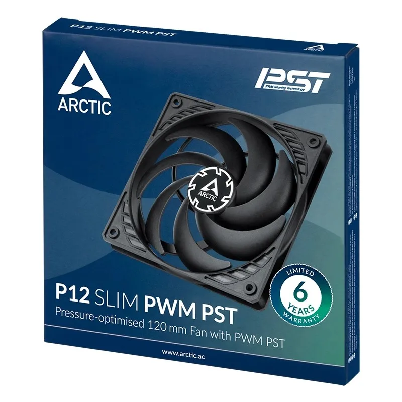 Ventola PC Arctic P12 Max - 120mm PWM, 3300 RPM Super Silenziosa - Foto 4
