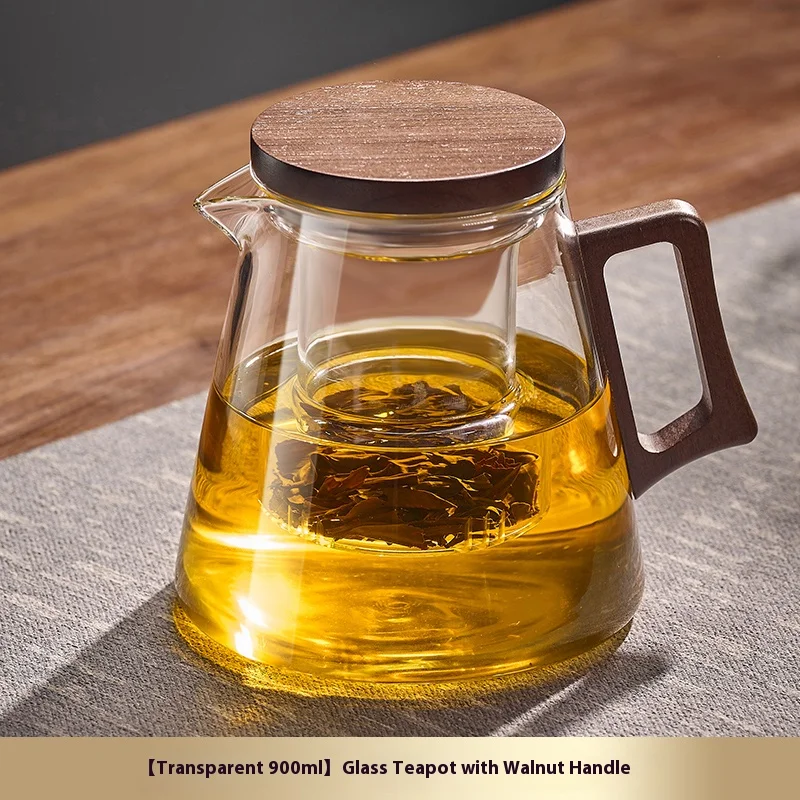 إبريق شاي Gianxi فصل الشاي إبريق شاي زجاجي عالي ال...