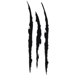 Car Sticker Auto Reflective Monster Claw Scratch Stripe Marks Headlight Waterproof Sunscreen Decal Car Stickers PVC,41cm*12cm