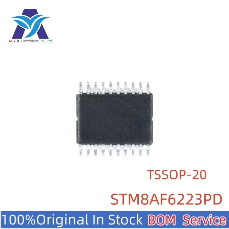 

Новый оригинальный запас STM8AF6223PD STM8AF6223PDX STM8AF6223PDU 8AF6223PD TSSOP20 STM8 8-битная серия MCU, комплексный сервис