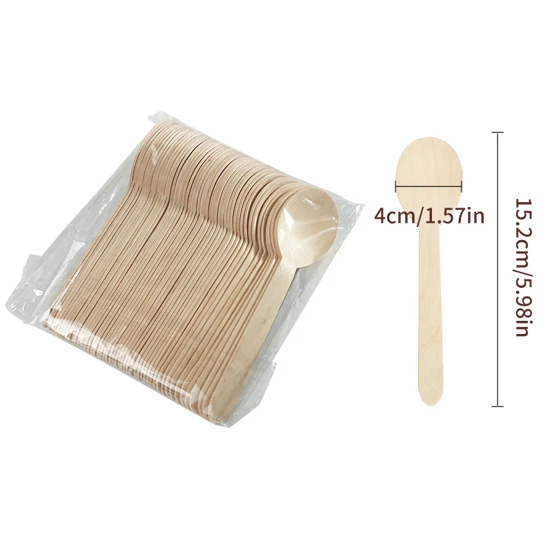 Disposable Wooden Spoons - Product Image 9