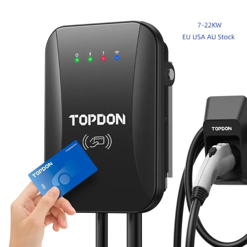 22kw Portable EV Wall Charger 7kw 11kw 16A 32AMP Type 2 1 Ocpp Level2 Home  Electric Car Charger EV Charging Station - China Mobile EV Charger, 22kw EV  Charger Type 2