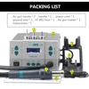 ST-861 1000W Lead-free Adjustable Hot Air Gun Rework Station Soldering 110/220V For Phone CPU Chip Repair Same QUICK 861DW 1