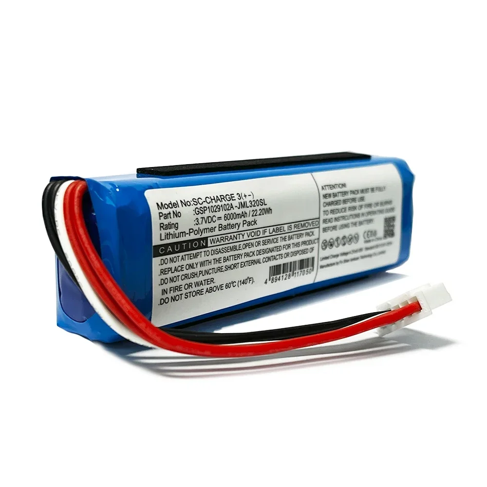 Batteria Per JBL Charge 3 - 3,7V 8200 MAh Ricaricabile - Foto 5