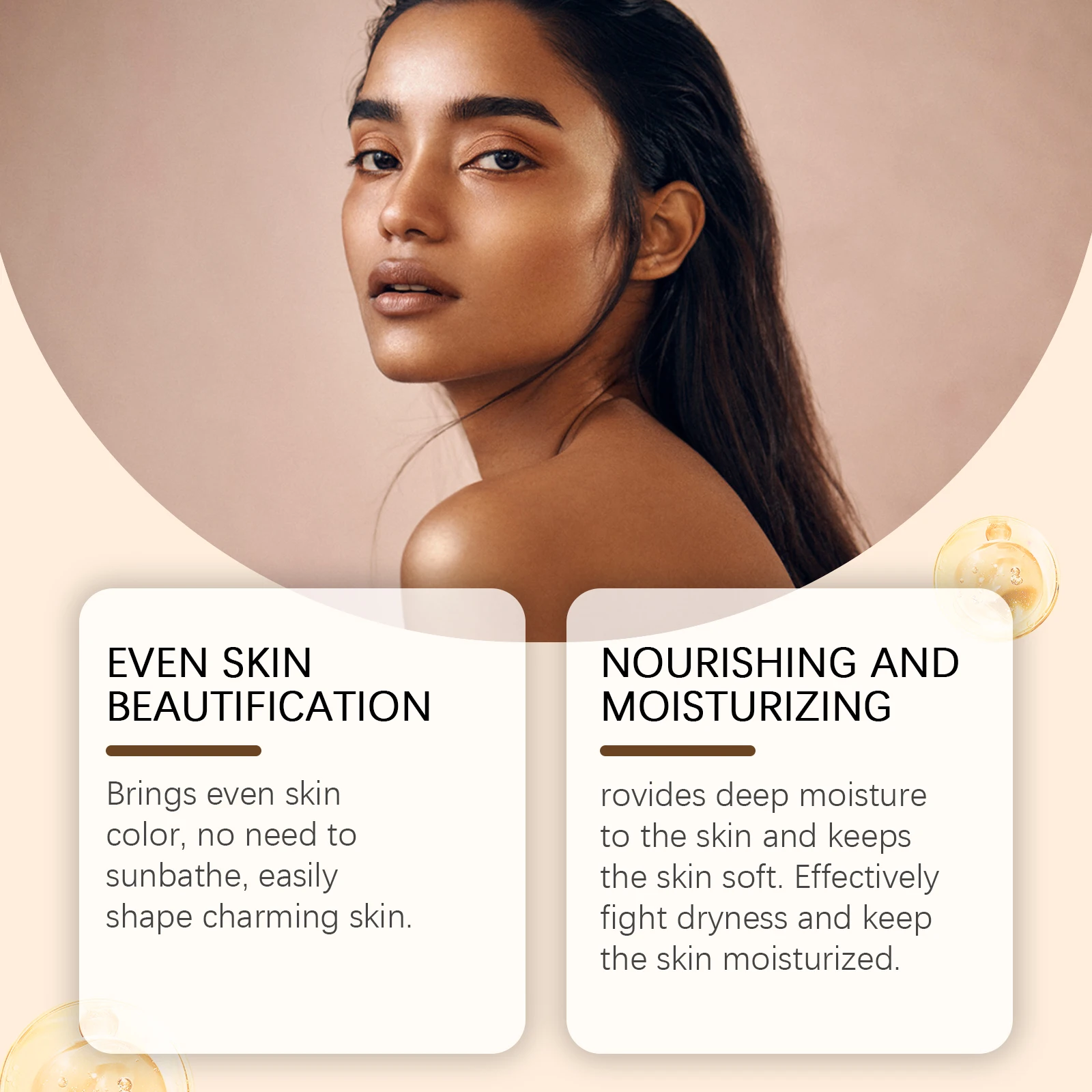 Self Tanning Cream Accelerator Booster for Face Body Sunbed Cream Even Skin Tone Prevent Sunburn Bronzer Sunless Tanning Product